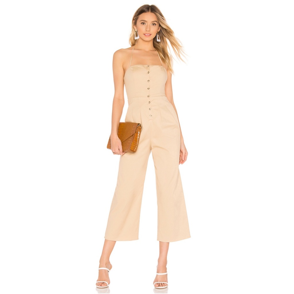 NEW Revolve Majorelle Casablanca Jumpsuit XS STAPLESS CROPPED